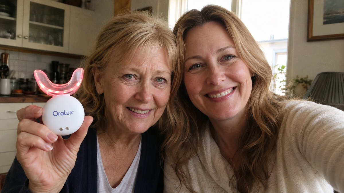 Women using OraLux